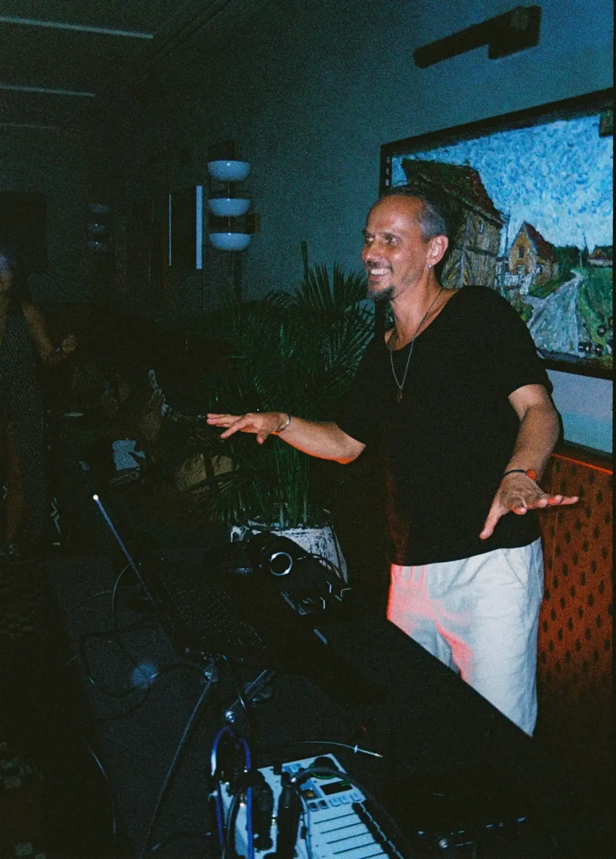 Bass and lights on the Bangkok rooftop